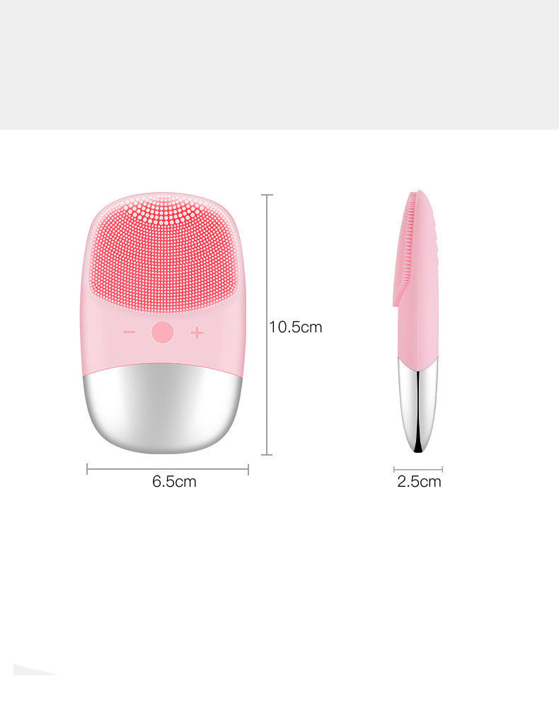 UGLOVV Glow Pulse Mini Silicone Electric Face Cleansing Brush