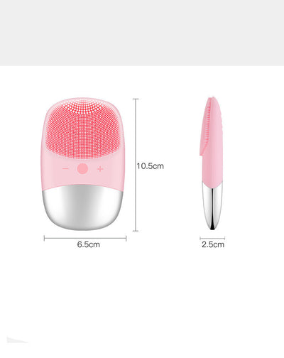 UGLOVV Glow Pulse Mini Silicone Electric Face Cleansing Brush
