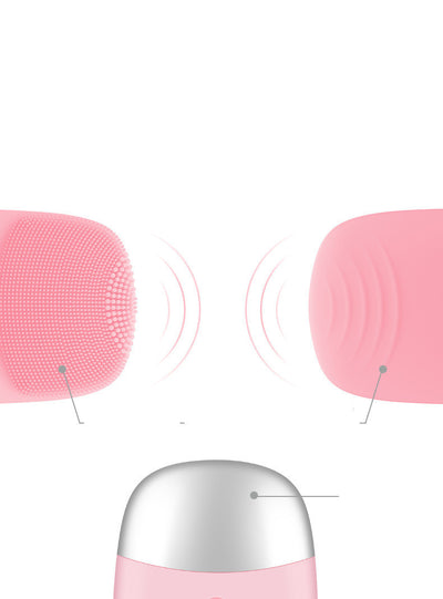 UGLOVV Glow Pulse Mini Silicone Electric Face Cleansing Brush