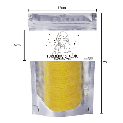 Turmeric Exfoliating Facial Pad